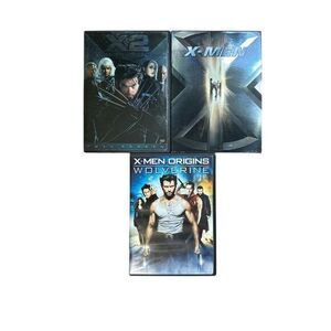X2: X-Men United X-men X Men Origins Wolverine Lot‎ Of 3 DVD Movies Marvel